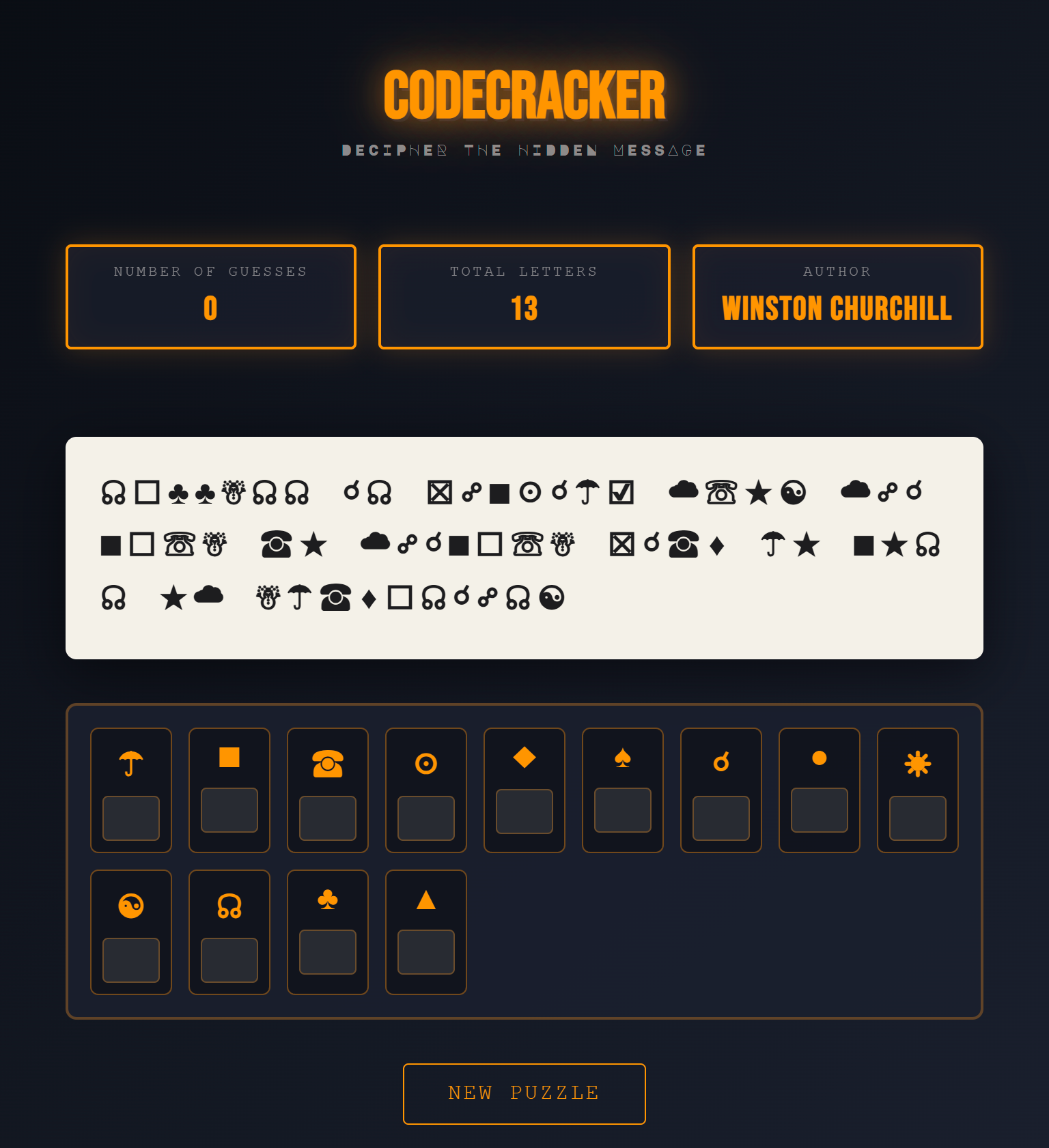 GameDl - Code Cracker Cipher Game Preview