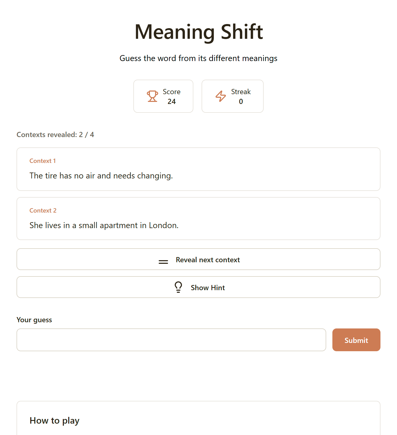 GameDl Word Context Game Preview